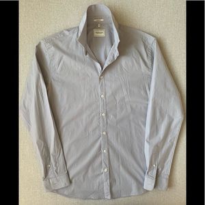 Frank & Oak Men’s Shirt, Light Blue, Medium